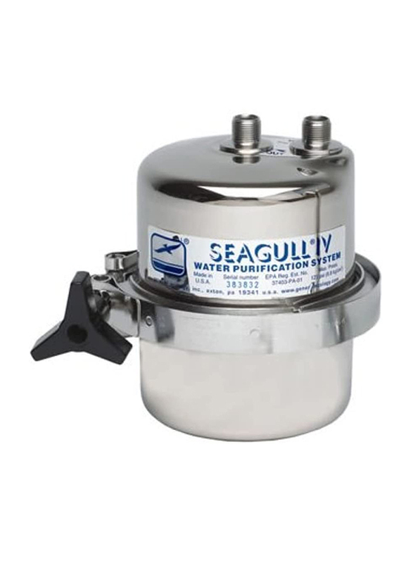 Ultra Tec Water Treatment LLC Sigoli IV X-1F Drinking Water Purifier, Silver/White