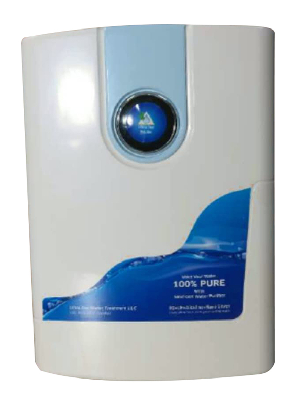 Ultra Tec Water Treatment LLC Water Purifier with Alkaline System + Nano Silver System, White