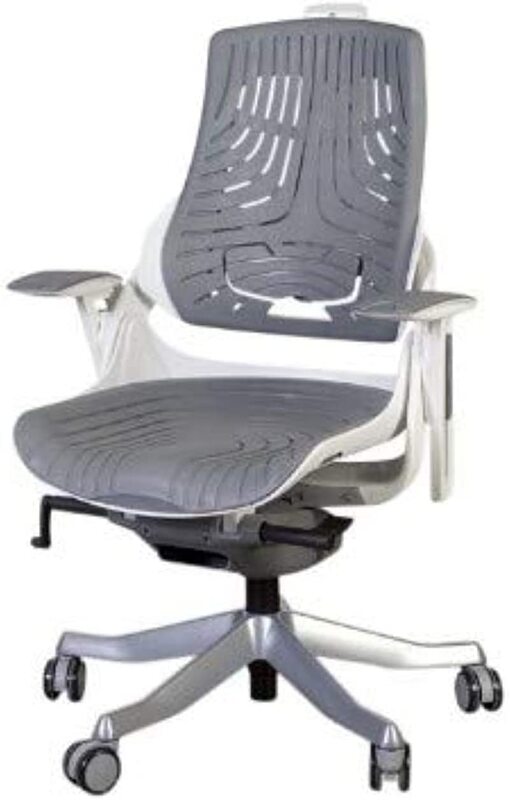 

Mahmayi Robotto 608 Medium Back Ergonomic Mesh Chair, Grey