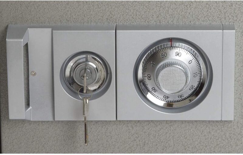 

Mahmayi Secure Sd104A Fire Safe with Dial + Key, Grey