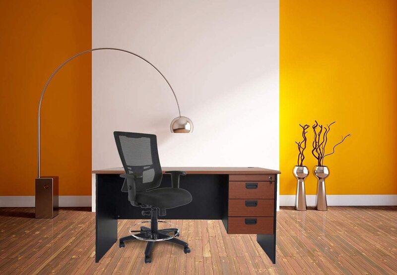 

Mahmayi Ergonomic Mesh Office Chair Draft Kit with High Back, Black