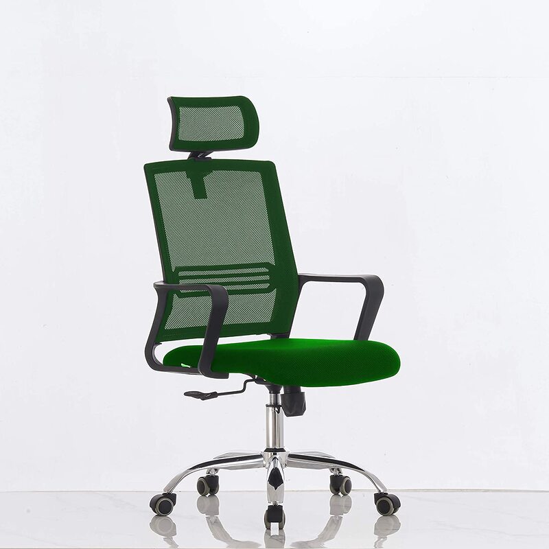 

Mahmayi Desk Chair for Home Office Computer Workstation with Headrest, Green