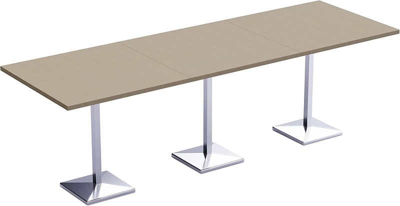 

Mahmayi Square Base 12 Seater Bar Table, Linen