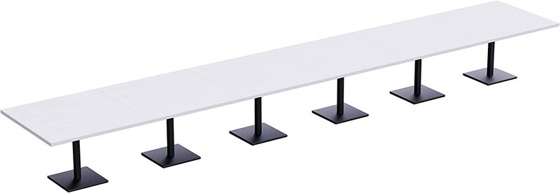 

Mahmayi Ristoran 24 Seater Square Bar Table, White