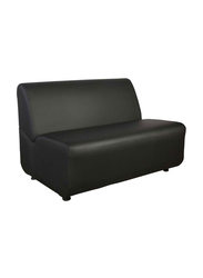 Mahmayi Coco Seater Soft Custom Sofa, Two Seater, Black
