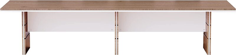 

Mahmayi Zelda Conference Meeting Table, 360cm, Brown