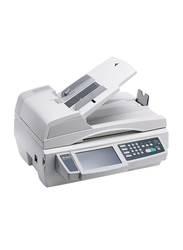 Avision AV6600 Network A4 Document Scanner, 600DPI, Touch LCD Display, White