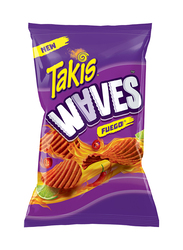 Takis Waves Fuego Hot Chili Pepper & Lime Flavor Chips, 12 x 227g