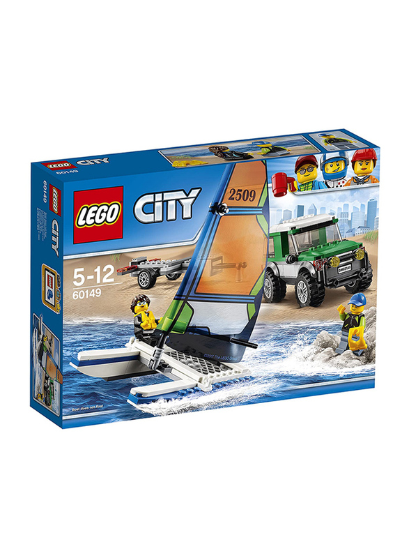 

Lego 60149 4x4 with Catamaran Model Building Set, 198 Pieces, Ages 5+
