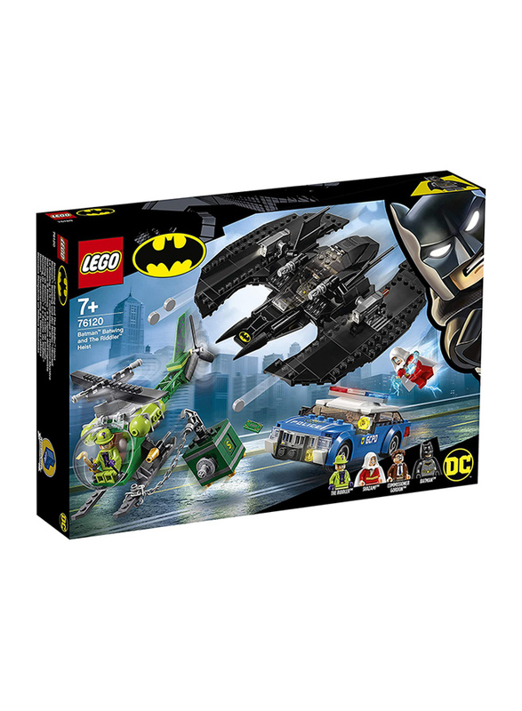 

Lego 76120 Batman Batwing and The Riddler Heist Model Building Set, 489 Pieces, Ages 7+