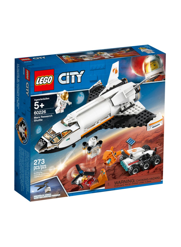 

Lego 60226 Mars Research Shuttle Model Building Set, 273 Pieces, Ages 5+