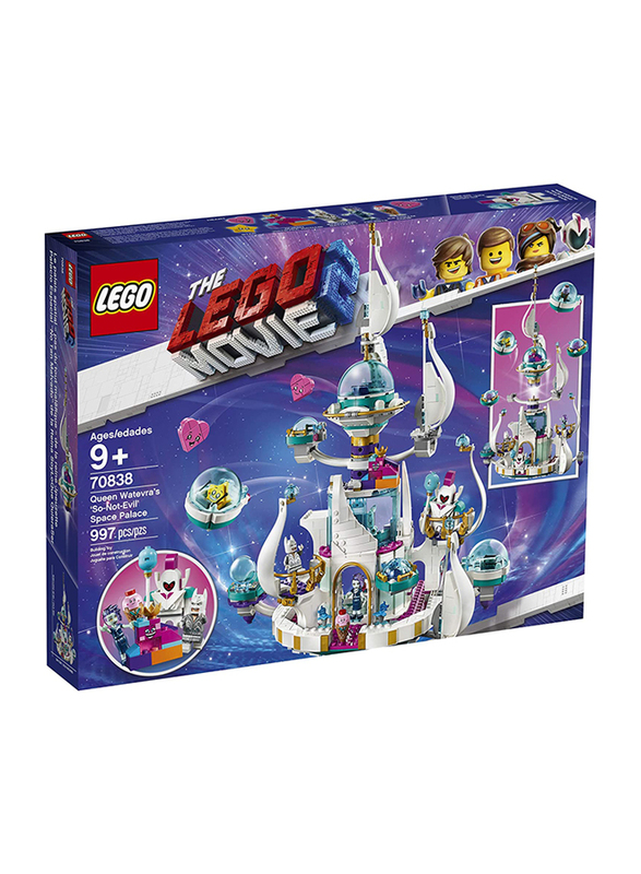 

Lego 70838 Queen Watevra's 'So-Not-Evil' Space Palace Model Building Set, 997 Pieces, Ages 9+