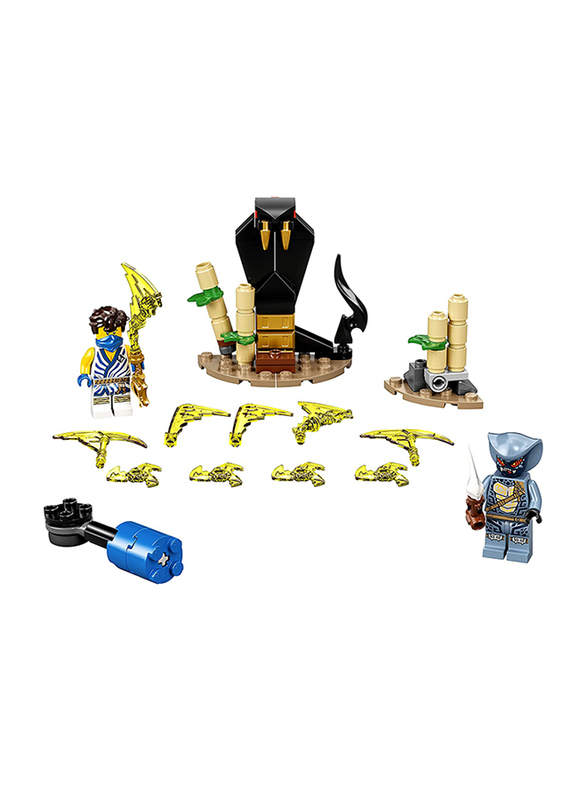 

Lego 71732 Epic Battle Set Jay Vs Serpentine Building Set, 69 Pieces, Ages 6+