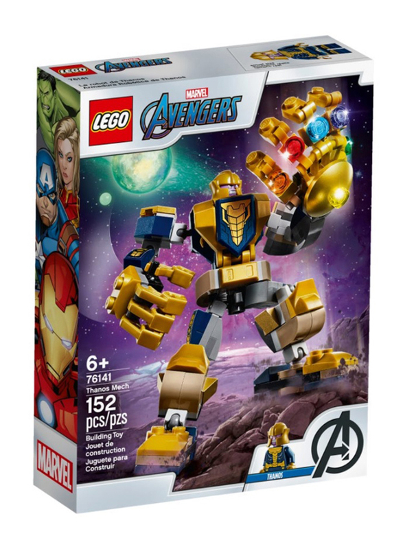 

Lego 76141 Thanos Mech Model Building Set, 152 Pieces, Ages 6+