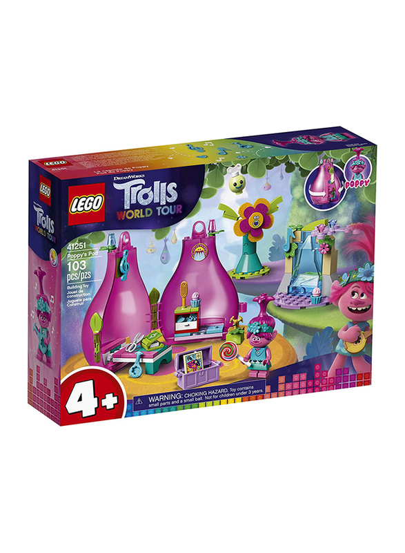 

Lego 41251 Poppy's Pod World Tour Model Building Set, 103 Pieces, Ages 4+