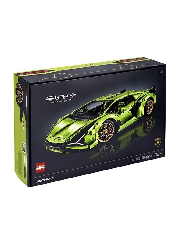 

Lego 42115 Lamborghini Sian FKP 37 Model Building Set, 3696 Pieces, Ages 18+