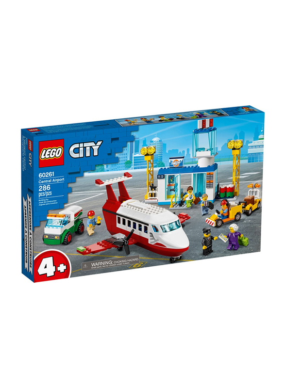 

Lego 60261 Central Airport Model Building Set, 286 Pieces, Ages 5+