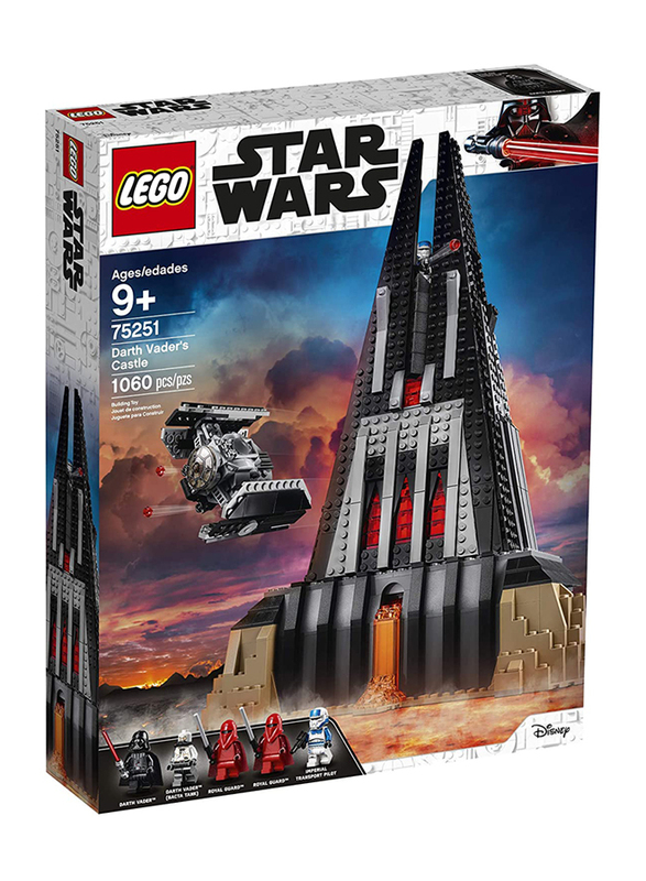 

Lego 75251 Darth Vader's Castle Model Building Set, 1060 Pieces, Ages 9+