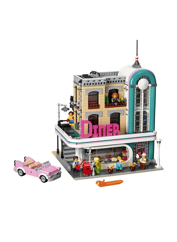 

Lego 10260 Downtown Diner Model Building Set, 2480 Pieces, Ages 16+