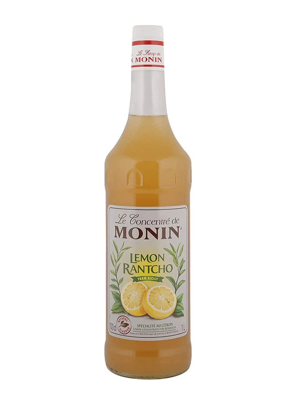 

Monin Rantcho Lemon Pet Syrup, 4 x 1 Liter