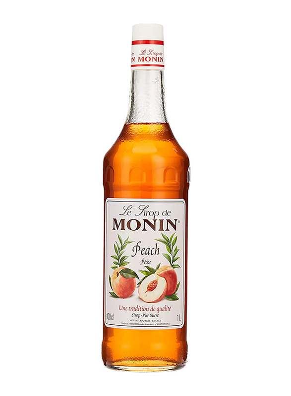 

Monin Peach Syrup, 6 x 1 Liter