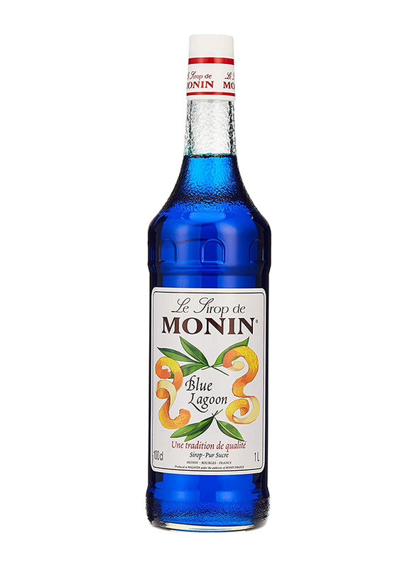 

Monin Blue Lagoon Syrup, 6 x 1 Liter