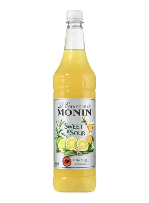 

Monin Sweet And Sour Mix Pet Syrup, 4 x 1 Liter