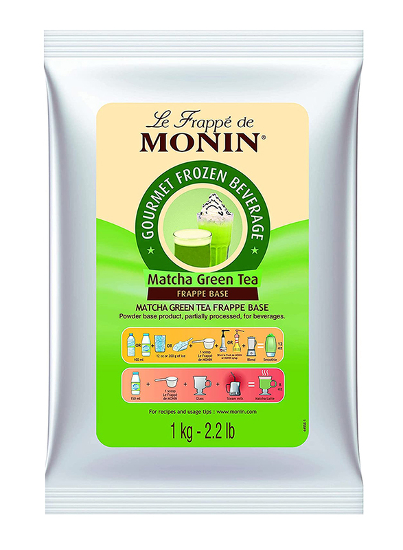 

Monin Matcha Green Tea Frappe, 6 x 1 Kg