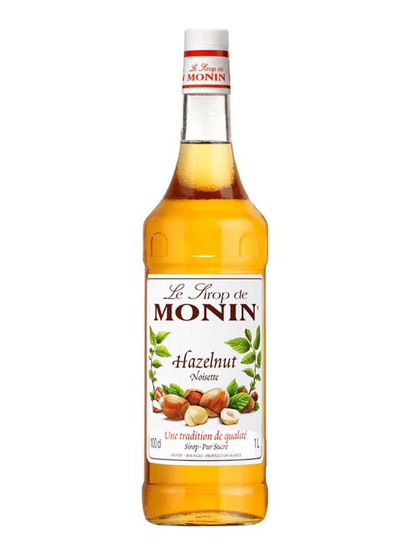 

Monin Hazelnut Syrup, 6 x 1 Liter