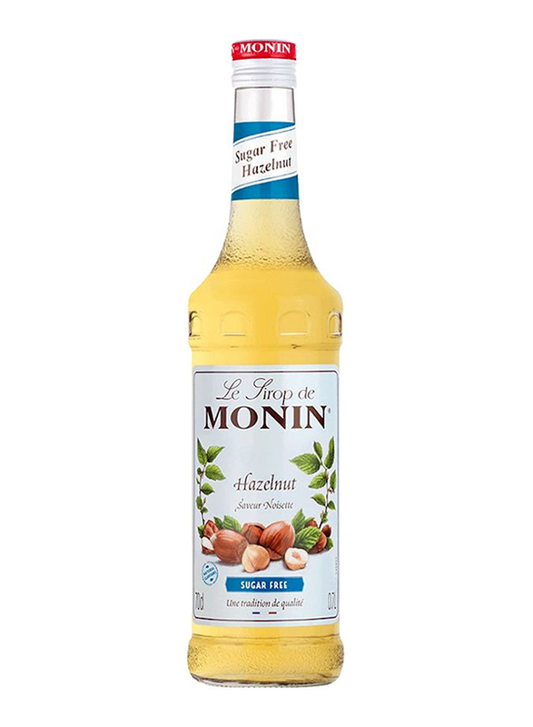 

Monin Hazelnut Sugar Free Syrup, 6 x 700ml