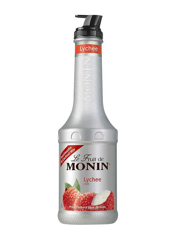 

Monin Lychee Fruit Mix Syrup, 4 x 1 Liter