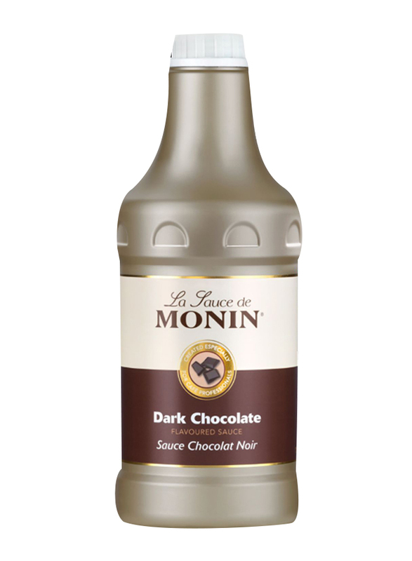 

Monin Dark Chocolate Sauce, 4 x 1.89 Liter