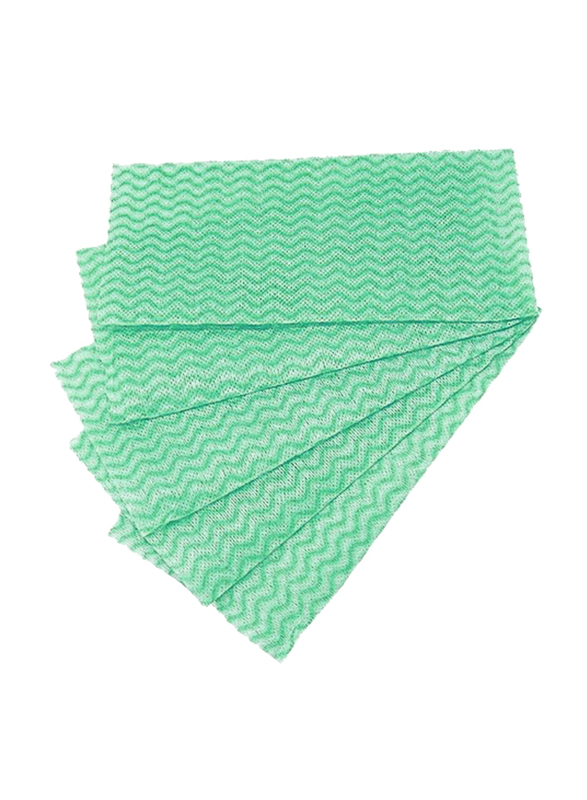 

Palm Clean Tech Spun Lace Wipe Sheets, 50 x 37cm, 50 Sheets, Green
