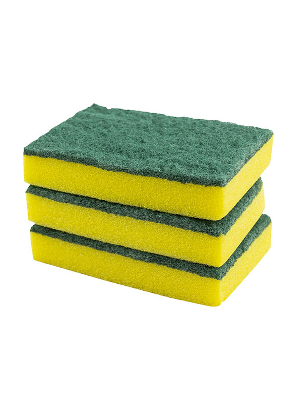 

Eudorex Tris Dishwashing Sponges, 3 Pieces, Yellow