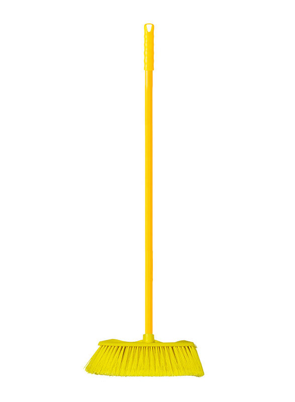 

Eudorex Scopa Colour Pro Yellow Broom with Handle, Yellow