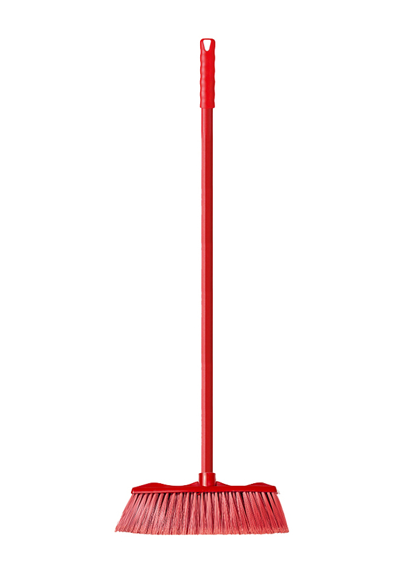 

Eudorex Scopa Colour Pro Red Broom with Handle, Red