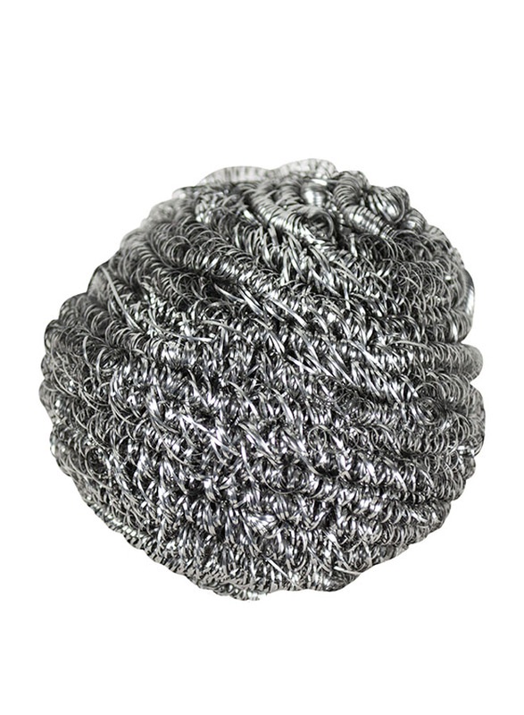 

Super 5 Inox Metal Scrubbing Cleaning Sponge, 2 Pieces, Silver