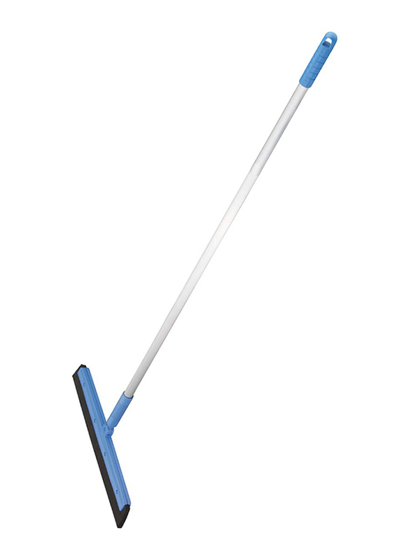 

Rival Euro Line Water Pusher Floor Wiper with Metal Handle, Blue/Silver