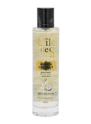 L'ile De S Vanilla Coconut 100ml Body Mist Unisex