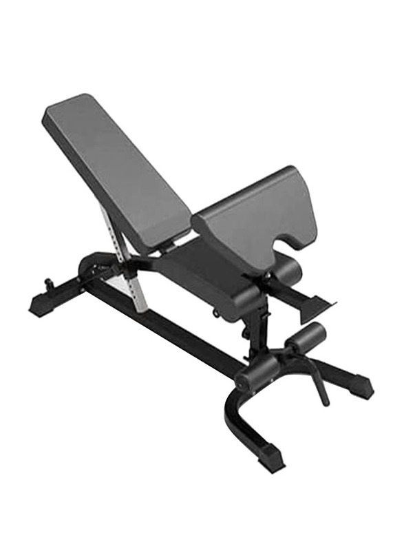 

Miracle Fitness Adjustable Bench with Leg Extension, DY3006, Black