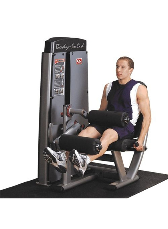 

Body Solid DLECF Pro Dual Leg Extension Machine without Stack, Black/Grey