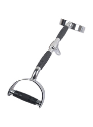 Zxyww Cable Machine Attachments Pull Down Bar, 25-inch, Black/Silver