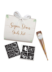 Henna Nafees Super Star Girls Kit, 3 Pieces, Multicolour