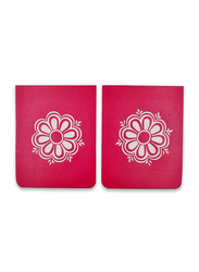 Henna Nafees Stencil Sticker, BB-142, Pink
