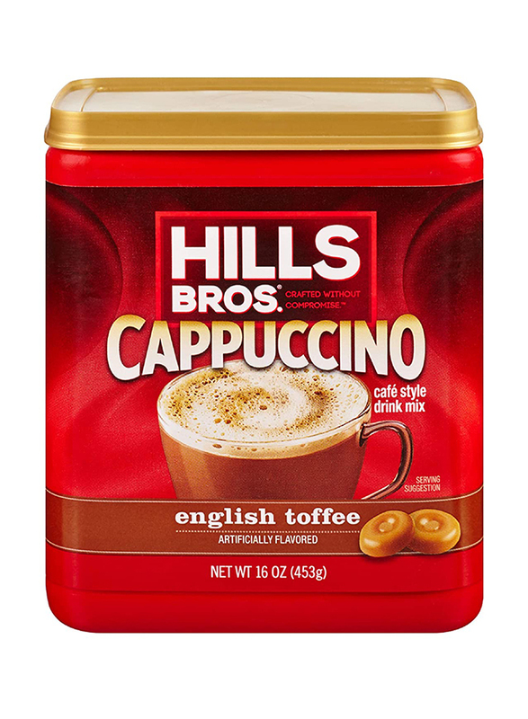 

Hills Bros Cappuccino English Toffee Drink Mix, 453g