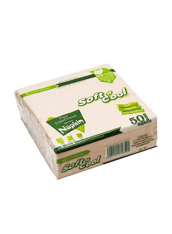 

SoftnCool 2-Ply Paper Napkin, 33cm x 50 Pieces