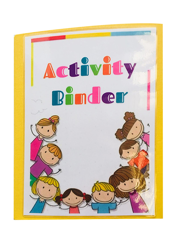 

12 Binder Activities for Age 2 to 3 Years