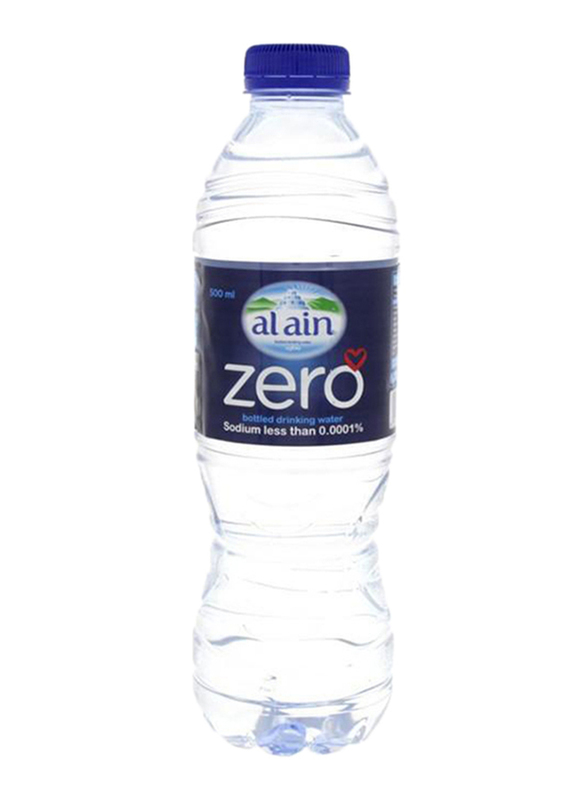 

Al Ain Zero Sodium Free Bottled Drinking Water, 500ml