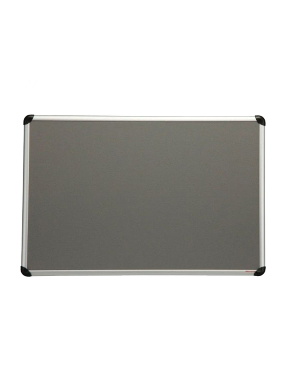 

Partner Felt Board, 90 x 120cm, Grey/Silver