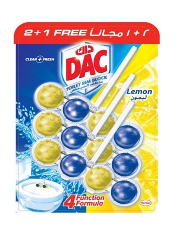 

DAC TC Rimblock Power Active Lemon, 3 Pieces x 50g